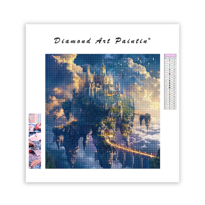 Roche Flottante - Peinture Au Diamant