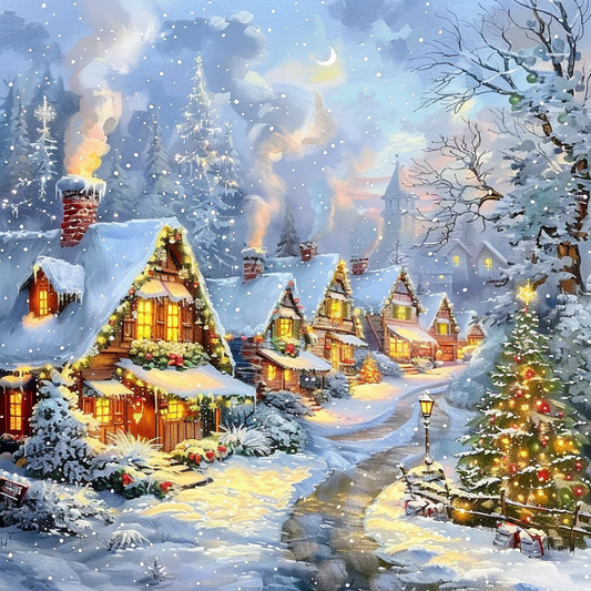 Ville De NoëL - Peinture Diamant