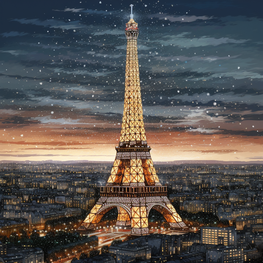 Remorquage Eiffel - Peinture Diamant