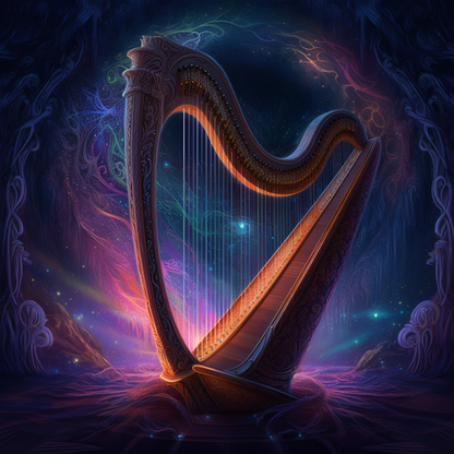 Harpe EnchantéE - Peinture Au Diamant