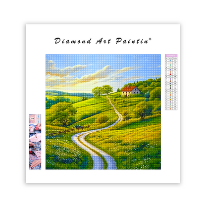 Campagne Pittoresque - Peinture Au Diamant