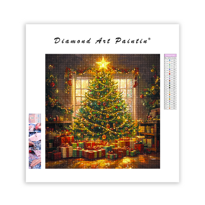 Sapin De NoëL - Peinture Diamant