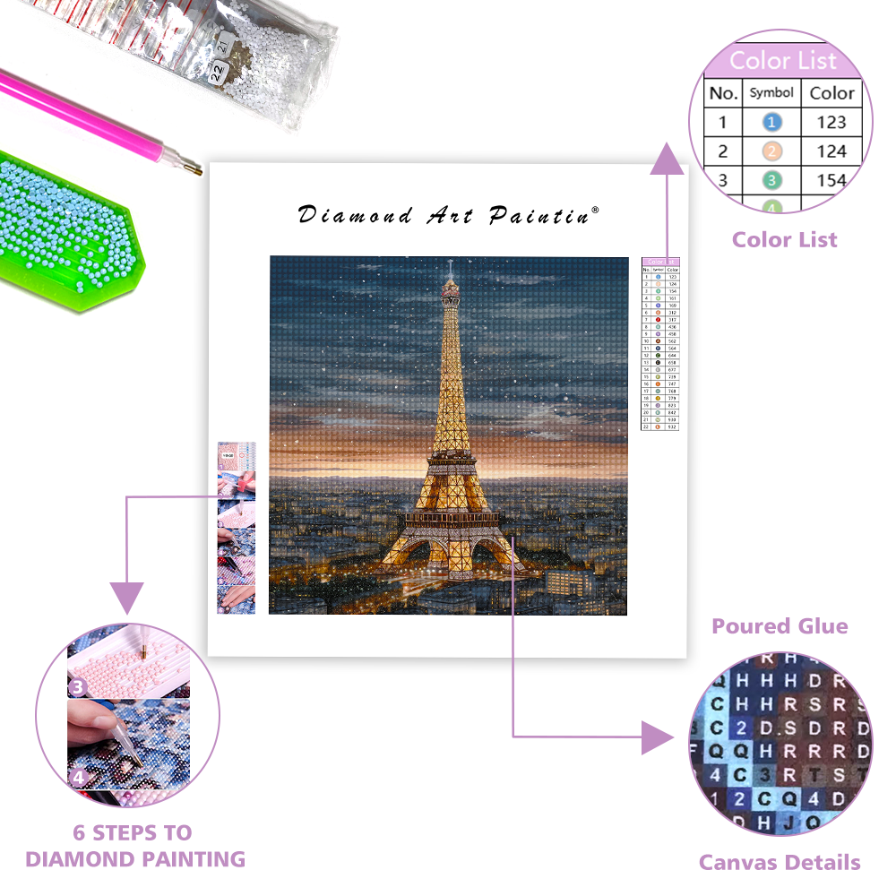 Remorquage Eiffel - Peinture Diamant