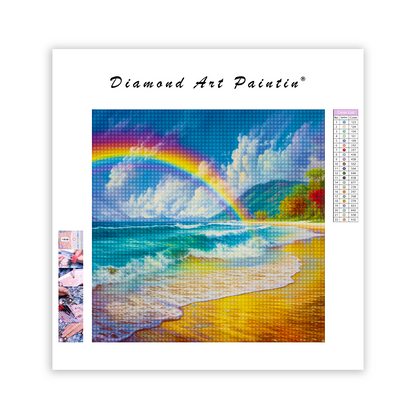 Peinture Au Diamant De Plage