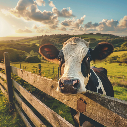 Vaches à La Ferme - Peinture Au Diamant