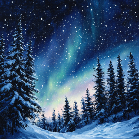 Ciel éToilé De NoëL - Peinture Au Diamant