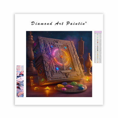 Livre Magique - Peinture Au Diamant