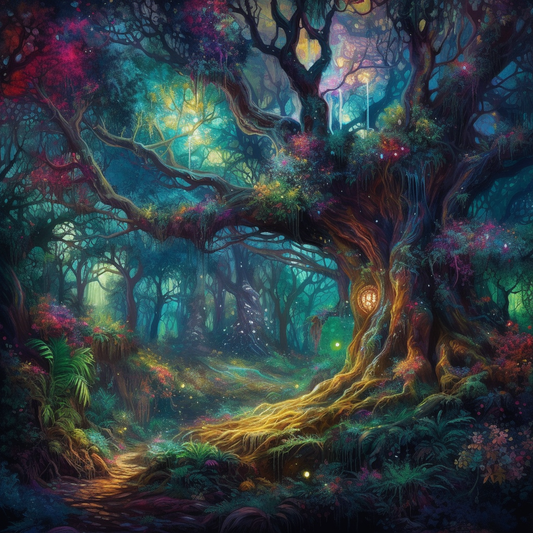 ForêT EnchantéE - Peinture Diamant