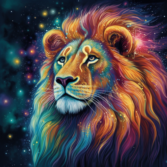 CrinièRe De Lion - Peinture Au Diamant