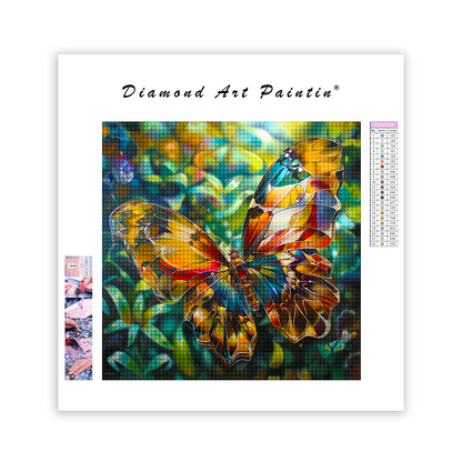 Motifs D'Ailes Complexes - Peinture Au Diamant