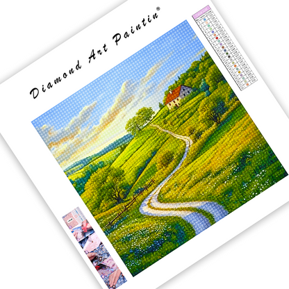 Campagne Pittoresque - Peinture Au Diamant