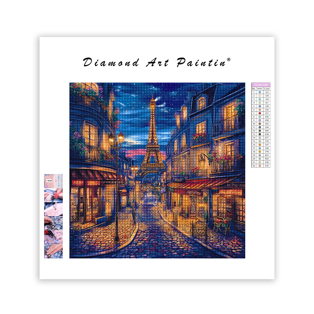 Rue AniméE - Peinture Au Diamant